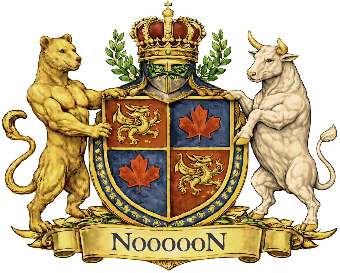 NoooooN crest logo